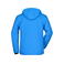 Chaqueta softshell con capucha hombre JN1000. Color aqua.