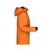 Chaqueta softshell con capucha hombre JN1000. Color orange.