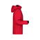 Chaqueta softshell con capucha hombre JN1000. Color red.