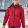 Chaqueta softshell con capucha mujer JN1001. .