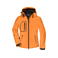 Chaqueta softshell con capucha mujer JN1001. Color orange.