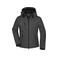 Chaqueta softshell con capucha mujer JN1001. Color black.