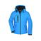 Chaqueta softshell con capucha mujer JN1001. Color aqua.
