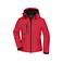 Chaqueta softshell con capucha mujer JN1001. Color red.
