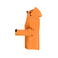 Chaqueta softshell con capucha mujer JN1001. Color orange.