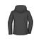 Chaqueta softshell con capucha mujer JN1001. Color black.