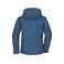 Chaqueta softshell con capucha mujer JN1001. Color navy.