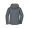 Chaqueta softshell con capucha mujer JN1001. Color carbon.