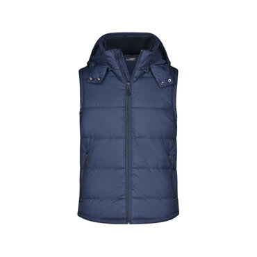Chaleco acolchado con capucha desmontable hombre JN1004