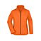 Chaqueta softshell mujer JN1021. Color orange.
