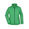 Chaqueta softshell mujer JN1021. Color green.