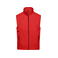 Chaleco softshell hombre JN1022. Color red.