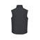 Chaleco softshell hombre JN1022. Color black.