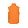 Chaleco softshell hombre JN1022. Color orange.
