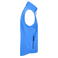 Chaleco softshell hombre JN1022. Color azur.
