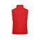 Chaleco softshell mujer JN1023. Color red.