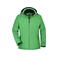 Chaqueta softshell con capucha mujer JN1053. Color green.