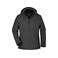 Chaqueta softshell con capucha mujer JN1053. Color black.