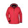 Chaqueta softshell con capucha mujer JN1053. Color red.