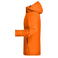 Chaqueta softshell con capucha mujer JN1053. Color dark/orange.