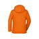 Chaqueta softshell con capucha mujer JN1053. Color dark/orange.