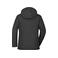 Chaqueta softshell con capucha mujer JN1053. Color black.