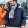 Chaqueta softshell con capucha hombre JN1054. .