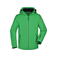 Chaqueta softshell con capucha hombre JN1054. Color green.