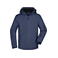 Chaqueta softshell con capucha hombre JN1054. Color navy.