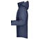 Chaqueta softshell con capucha hombre JN1054. Color navy.