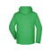 Chaqueta softshell con capucha hombre JN1054. Color green.