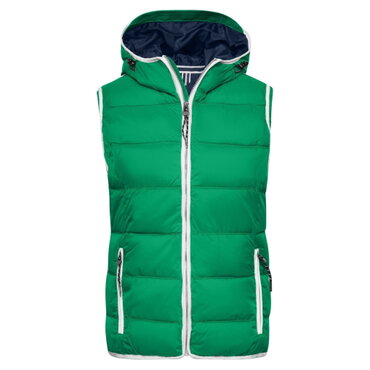 Chaleco acolchado con capucha mujer JN1075