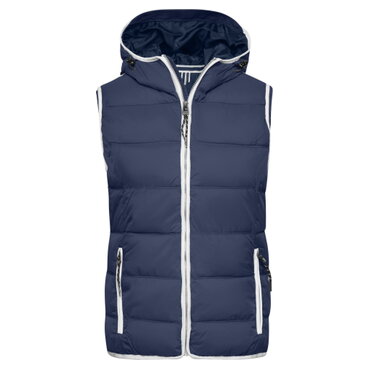 Chaleco acolchado con capucha mujer JN1075