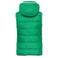 Chaleco acolchado con capucha mujer JN1075. Color irish/green/white.