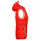 Chaleco acolchado con capucha mujer JN1075. Color red/white.