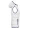Chaleco acolchado con capucha mujer JN1075. Color white/navy.