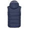 Chaleco acolchado con capucha hombre JN1076. Color navy/white.
