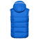 Chaleco acolchado con capucha hombre JN1076. Color nautic/blue/white.