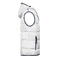 Chaleco acolchado con capucha hombre JN1076. Color white/navy.
