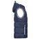 Chaleco acolchado con capucha hombre JN1076. Color navy/white.