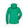 Chaqueta softshell con capucha mujer JN1077. Color irish/green/navy/white.