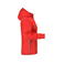 Chaqueta softshell con capucha mujer JN1077. Color red/navy/white.