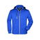 Chaqueta softshell con capucha hombre JN1078. Color nautic/blue/navy/white.
