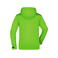 Chaqueta softshell con capucha mujer JN1097. Color spring/green/iron/grey.