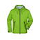 Chaqueta softshell con capucha hombre JN1098. Color spring/green/iron/grey.