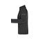 Chaqueta softshell mangas desmontables mujer JN1121. Color black/silver.