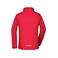 Chaqueta softshell mangas desmontables mujer JN1121. Color red/black.
