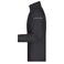 Chaqueta softshell mangas desmontables hombre JN1122. Color black/red.