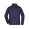 Chaqueta softshell mangas desmontables hombre JN1122. Color navy/royal.
