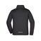 Chaqueta softshell mangas desmontables hombre JN1122. Color black/red.